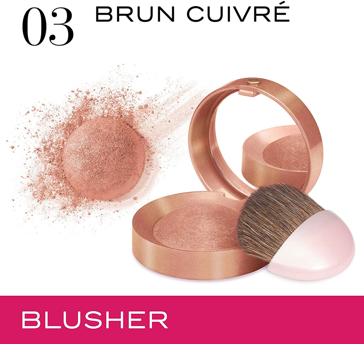 Bourjouis Blusher  03 Copper Brown