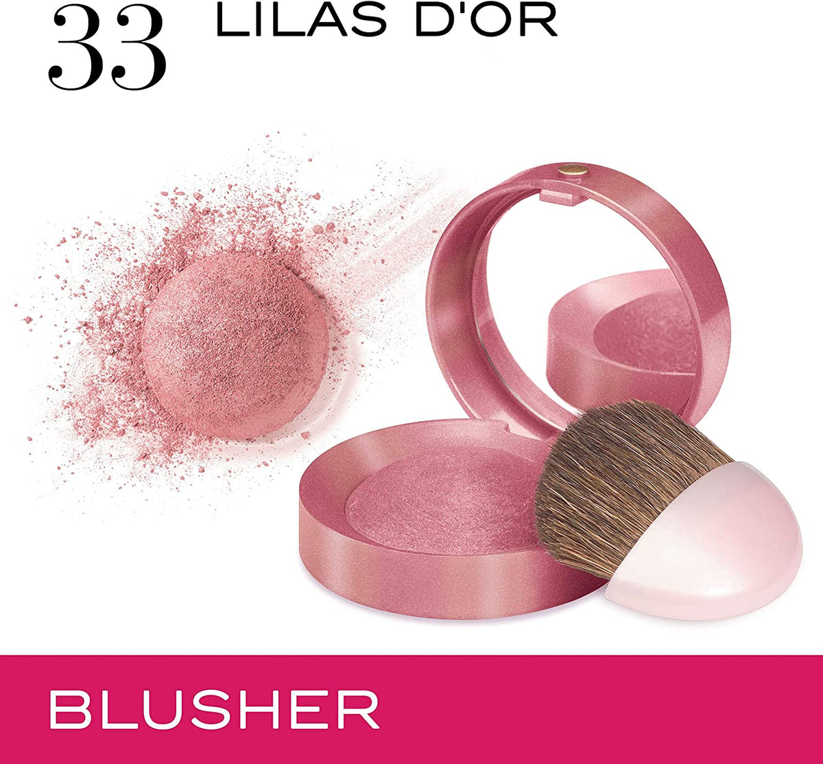 Bourjouis Blusher Nu 33 Golden Lilac