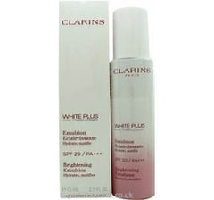 CLARINS WHITE PLUS BRIGHTENING EMULSION Hydrate softens 75 ml