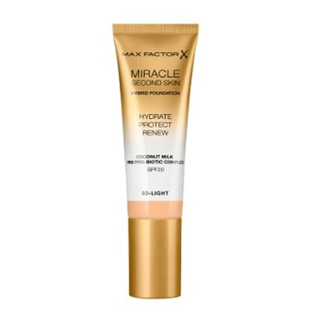 Max Factor Foundation Miracle Second Skin - Assorted