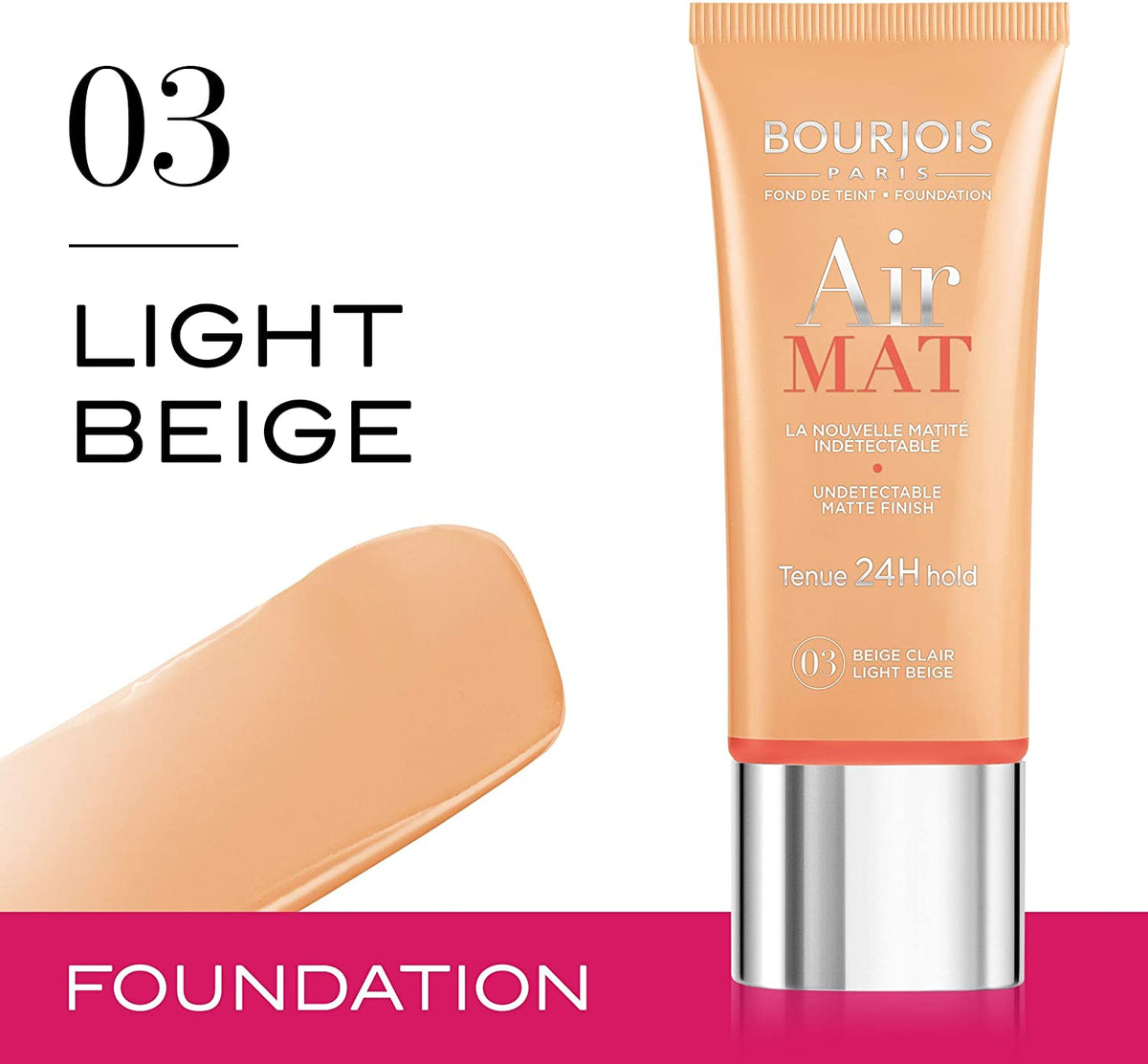 Bourjois Air Mat Foundation 30 ml 03Light Beige