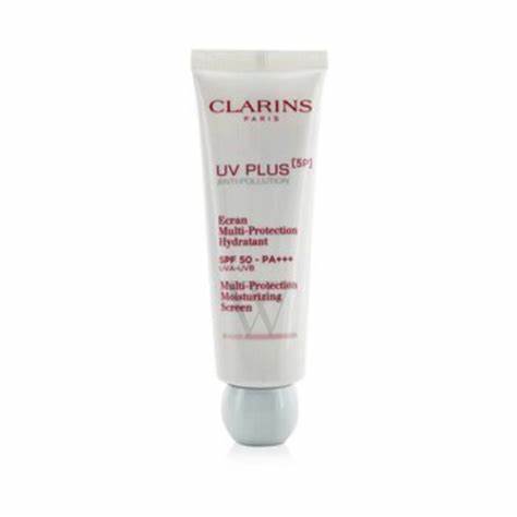 Clarins UV Plus SPF 50-PA+++, Multi-Protecion Moisturizing Screenl - Rose -Tube 50ml