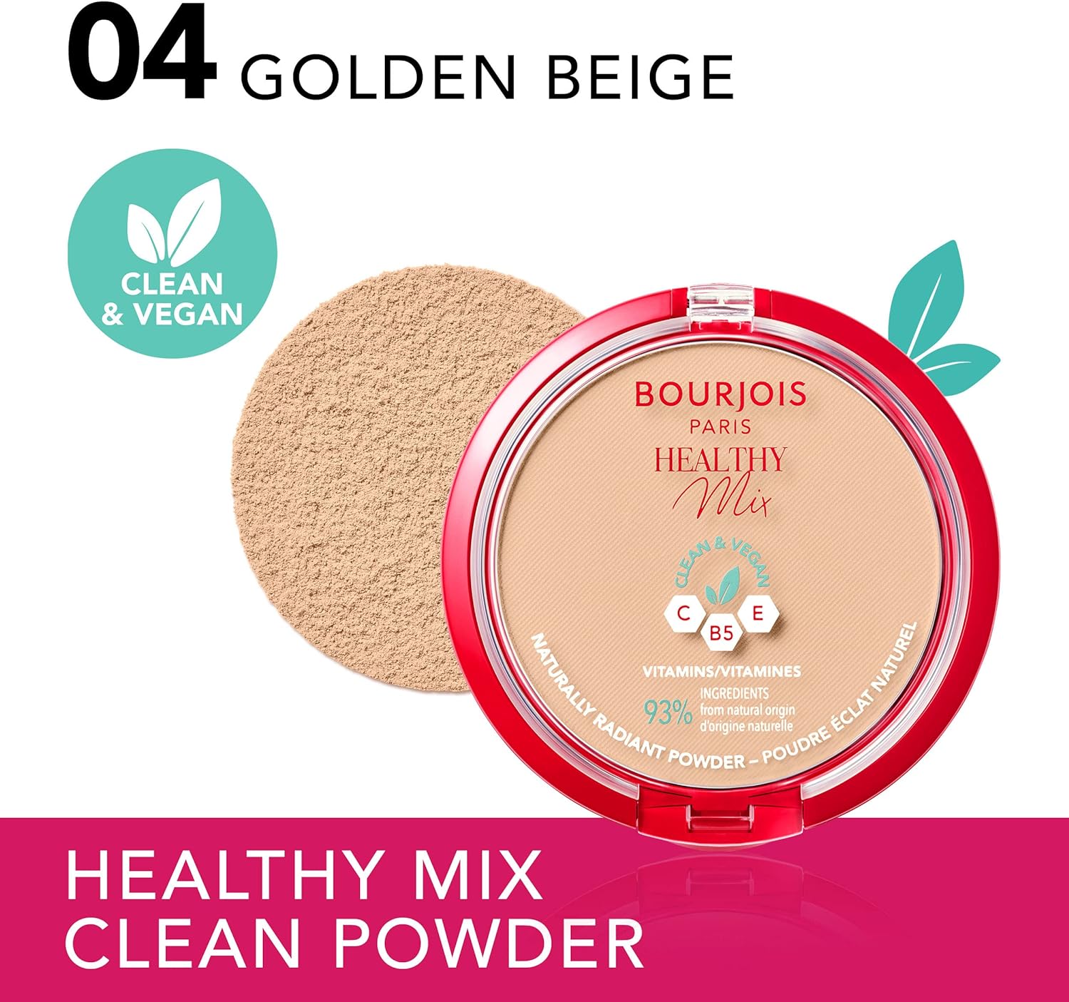 Bourjois Powder Healthy Mix Clean & Vegan - Assorted