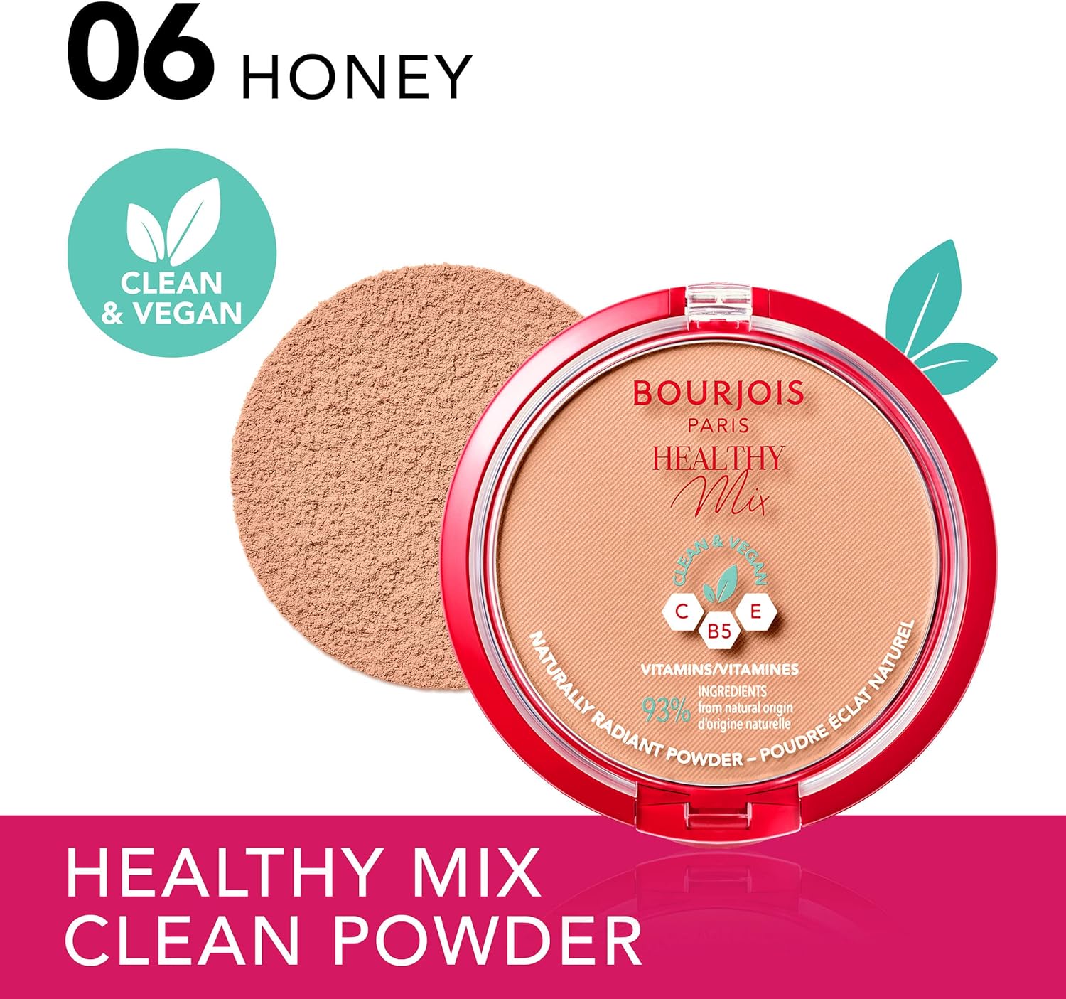 Bourjois Powder Healthy Mix Clean & Vegan - Assorted