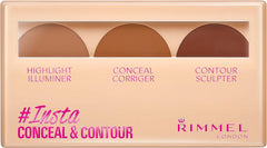 Rimmel Concealer & Contour and Highlighter - 030 Dark Fonce