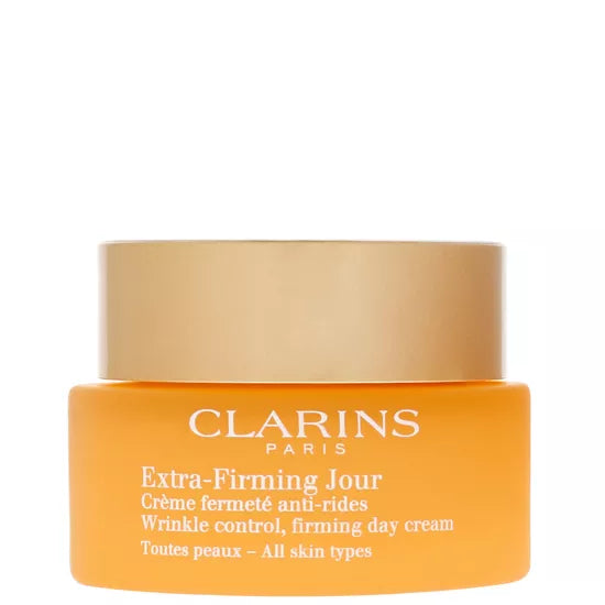 Clarins Extra-Firming Day Cream, Wrinkle Control, All Skin Types 50ml Jar