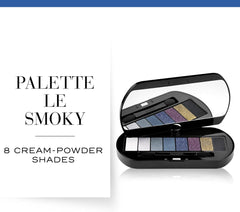 Bourjois Eyeshadow Palette 8 Shades Cream-Powder- 02 Le Smoky