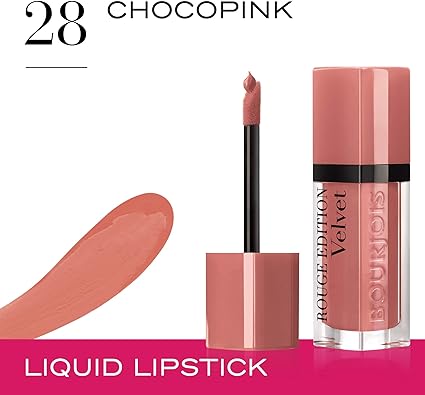 Bourjois LIQUID Lipstick Velvet Rouge Edition Matte Finish & Long Lasting -  Assorted