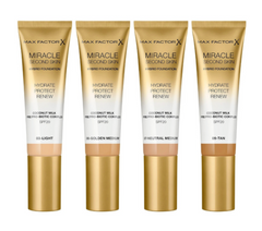 Max Factor Foundation Miracle Second Skin - Assorted