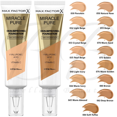 Max Factor Foundation Miracle Pure Sin-Improving Tube 30ml - Assorted