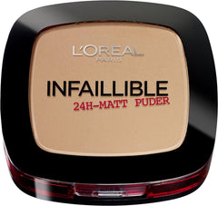 L'Oreal Pressed Powder Infallible 24H-Matt Powder - 245 Warm Sand