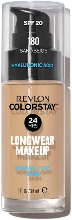 Revlon Foundation ColorStay N/D Skin, 24 hr  SPF 20 Hyaluronic Acid  - Assorted