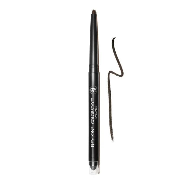 Revlon Eyeliner Crayon Colorstay, With Sharpener - 211 Sparkling Black