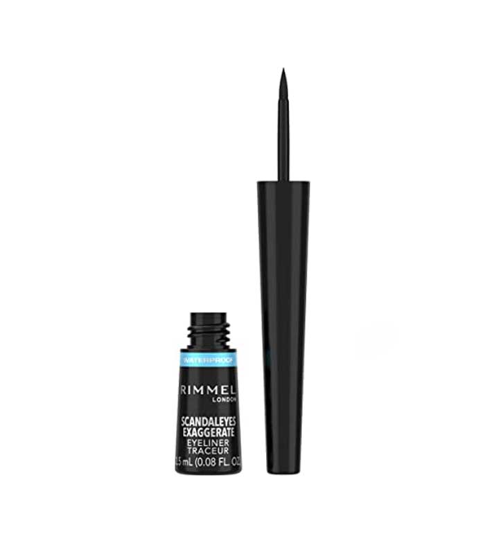 Rimmel Eye Liner Liquid Exagerate Waterproof - 003 Black