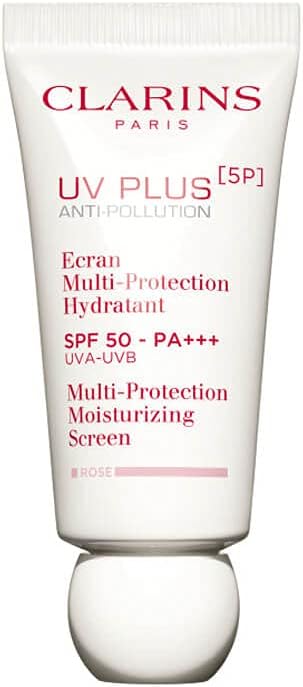 Clarins UV Plus SPF 50-PA+++, Multi-Protecion Moisturizing Screenl - Rose -Tube 50ml