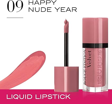 Bourjois LIQUID Lipstick Velvet Rouge Edition Matte Finish & Long Lasting -  Assorted