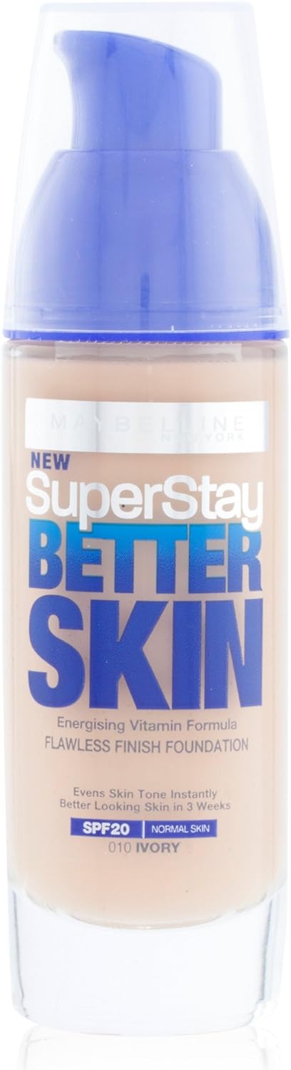 Maybelline Foundation Super Stay Better Skin - 010 Ivory